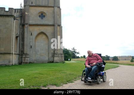 Croome. Église St Mary Magdalene à National Trust place. Worcestershire, Angleterre Banque D'Images