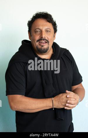 Rome, Italie, 02 octobre 2023 - Enrico Brignano assiste au photocall pour le film 'Volevo un figlio maschio' à l'Hôtel le Méridien Visconti à Rome. Crédits : Luigi de Pompeis / Alamy Live News Banque D'Images