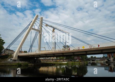 Bydgoszcz, Pologne août 2022. Vue de la ville d'architecture célèbre attraction touristique populaire destination de voyage Bydgoszcz près Banque D'Images