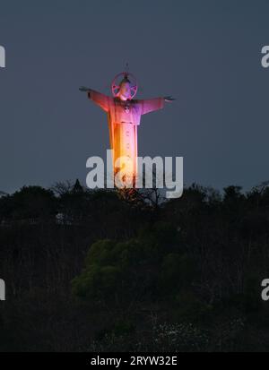 Statue de Jésus Christ Vung Tau. Vietnam Banque D'Images