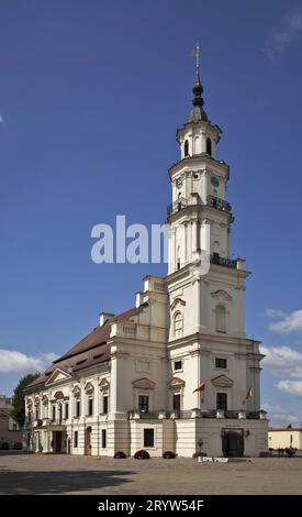 Hôtel de ville de Kaunas. La lituanie Banque D'Images