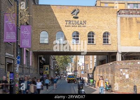 Brasserie Truman à Brick Lane, Londres E1. Banque D'Images