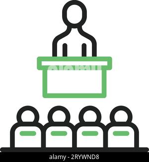 Image vectorielle de l'icône de coaching. Illustration de Vecteur