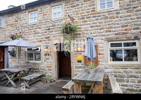 Barley Mow pub, restaurant et hôtel dans le village Lancashire de Barley, populaire auprès de ceux qui marchent Pendle Hill, Lancashire, Angleterre, Royaume-Uni Banque D'Images