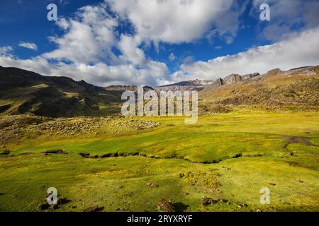 Beau paysage en Colombie, Amérique du Sud Banque D'Images