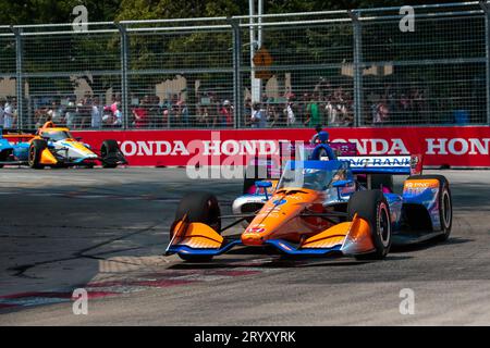 Série INDYCAR : juillet 16 Honda Indy Toronto Banque D'Images