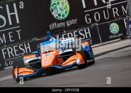 Série INDYCAR : juillet 16 Honda Indy Toronto Banque D'Images