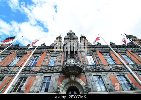 L'ancien hôtel de ville de Malmö à Stortorget dans la vieille ville historique. Malmö , Suède. Banque D'Images