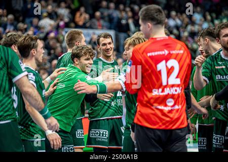 Wetzlar, Deutschland. 22 décembre 2024. HSG Wetzlar Handball Bundesliga ; HSG Wetzlar - VfL Gummersbach : Wetzlar, 22.12.24 crédit : dpa/Alamy Live News Banque D'Images