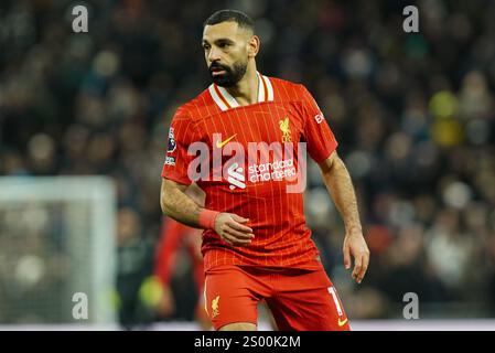 Londres, Royaume-Uni. 22 décembre 2024. Mohamed Salah de Liverpool lors du match Tottenham Hotspur FC contre Liverpool FC English premier League au Tottenham Hotspur Stadium, Londres, Angleterre, Royaume-Uni le 22 décembre 2024 Credit : Every second Media/Alamy Live News Banque D'Images