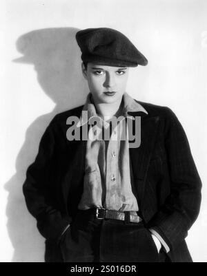 Louise Brooks dans 'Beggars of Life' Still de Gene Robert Richee (Paramount, 1928) Banque D'Images