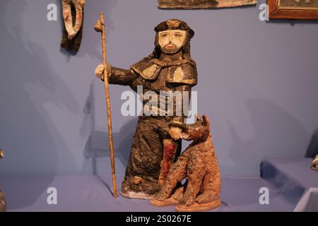 Madrid, Espagne. 23 décembre 2024. Voir l'exposition esperpento au Museo Nacional Centro de Arte Reina Sofía le 23 décembre 2024 à Madrid, Espagne. Crédit : Sipa USA/Alamy Live News Banque D'Images