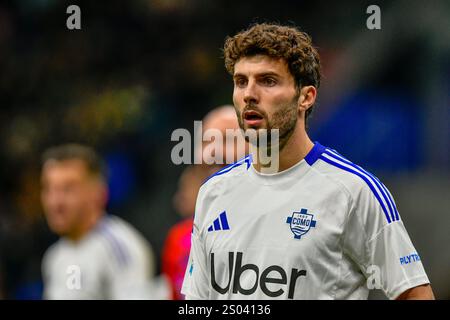 Milan, Italie. 23 décembre 2024. Patrick Cutrone de Côme vu lors du match de Serie A entre l'Inter et Côme à Giuseppe Meazza à Milan. Crédit : Gonzales photo/Alamy Live News Banque D'Images