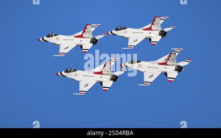 Les Thunderbirds de l'USAF Banque D'Images