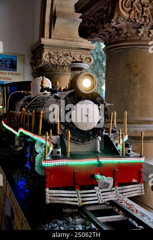 Vue extérieure du Chhatrapati Shivaji Maharaj Terminus, est une gare ferroviaire historique et un site du patrimoine mondial de l'UNESCO à Mumbai, Maharashtra, Inde Banque D'Images