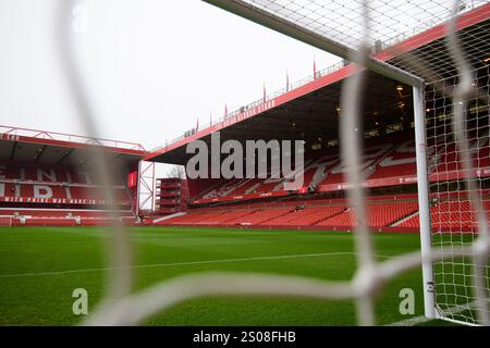 Nottingham, Royaume-Uni. 26 décembre 2024. Vue générale à l'intérieur du City Ground lors du match de premier League entre Nottingham Forest et Tottenham Hotspur au City Ground, Nottingham le jeudi 26 décembre 2024. (Photo : Jon Hobley | mi News) crédit : MI News & Sport /Alamy Live News Banque D'Images