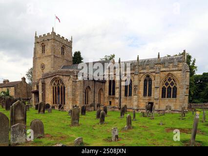 Église St Romald, Romaldkirk, Co. Durham, Angleterre. Banque D'Images