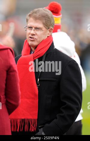 Pittsburgh, Pennsylvanie, États-Unis. 25 décembre 2024. 25 décembre 2024 : Clark Hunt, propriétaire des chefs de Kansas City, lors des Steelers de Pittsburgh vs Kansas City Chiefs au stade Acrisure à Pittsburgh PA. Brook Ward/apparent Media Group (crédit image : © AMG/AMG via ZUMA Press Wire) USAGE ÉDITORIAL SEULEMENT! Non destiné à UN USAGE commercial ! Banque D'Images