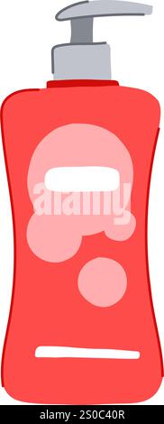 illustration vectorielle de dessin animé bébé shampooing gratuit Illustration de Vecteur