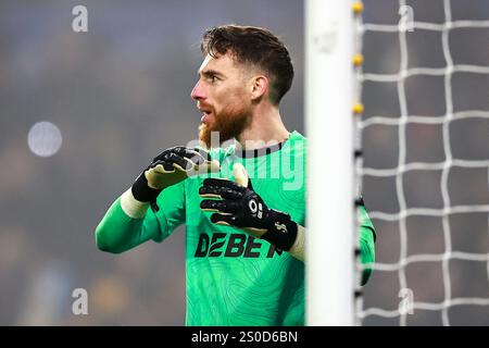 Wolverhampton, Royaume-Uni. 26 décembre 2024. Jose sa de Wolverhampton Wanderers lors du match de Wolverhampton Wanderers FC contre Manchester United FC English premier League au Molineux Stadium, Wolverhampton, Angleterre, Royaume-Uni le 26 décembre 2024 Credit : Every second Media/Alamy Live News Banque D'Images