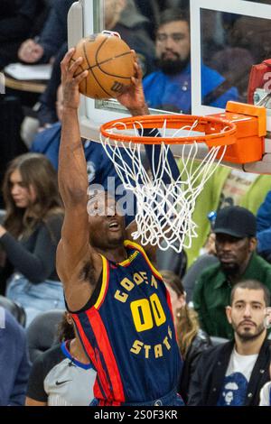 Inglewood, Californie, États-Unis. 27 décembre 2024. Jonathan Kuminga #00 des Golden State Warriors affronte les Clippers de Los Angeles lors d'un match de basket NBA à Intuit Dome le vendredi 27 décembre 2024 à Inglewood, Californie. (Crédit image : © Ringo Chiu/ZUMA Press Wire) USAGE ÉDITORIAL SEULEMENT! Non destiné à UN USAGE commercial ! Crédit : ZUMA Press, Inc/Alamy Live News Banque D'Images