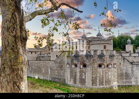 La Tour de Londres, Londres, Angleterre, Royaume-Uni Banque D'Images