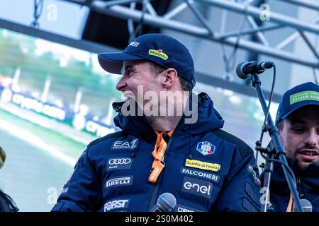 Bormio, Italie. 28 décembre 2024. Team Italy lors de la Coupe du monde de ski AUDI FIS - descente - hommes, course de ski alpin à Bormio, Italie, décembre 28 2024 crédit : Agence photo indépendante/Alamy Live News Banque D'Images