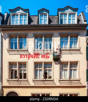 Maison de Beethoven ou Beethoven-Haus est un mémorial, musée et institution culturelle à Bonn, Allemagne Banque D'Images