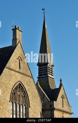 St Edwards Hall Stow sur le Wold Gloucestershire Angleterre Royaume-Uni Banque D'Images
