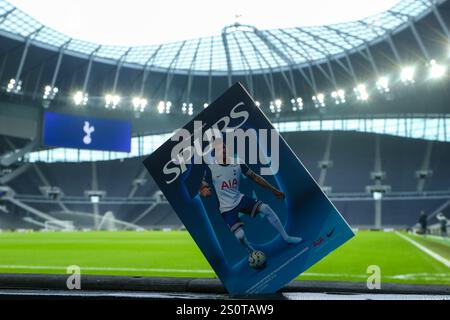 Tottenham Hotspur Stadium, Londres, Royaume-Uni. 29 décembre 2024. Premier League Football, Tottenham Hotspur contre Wolverhampton Wanderers ; programme de la journée avec Dominic Solanke. Crédit : action plus Sports/Alamy Live News Banque D'Images