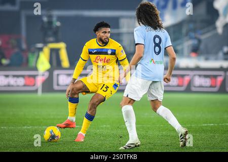 Rome, Italie. 28 décembre 2024. Ederson Jose DOS SANTOS LOURENCO DA Silva d'Atalanta lors du championnat italien Serie A match de football entre SS Lazio et Atalanta BC le 28 décembre 2024 au Stadio Olimpico à Rome, Italie - photo Matthieu Mirville (M Insabato)/DPPI crédit : DPPI Media/Alamy Live News Banque D'Images