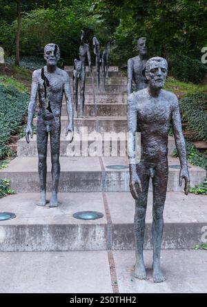 Mémorial aux victimes du communisme, Prague, République tchèque, Tchéquie. Banque D'Images