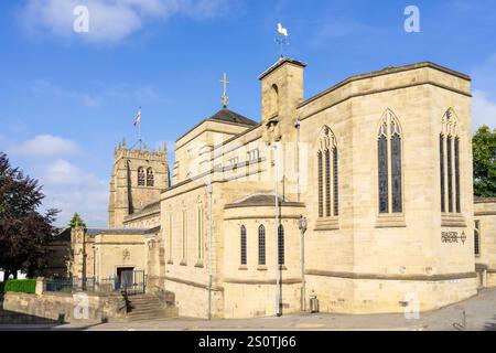 Cathédrale de Bradford Stott Hill Bradford West Yorkshire Angleterre Royaume-Uni GB Europe Banque D'Images