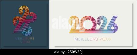 2026 - bonne année 2026 Illustration de Vecteur