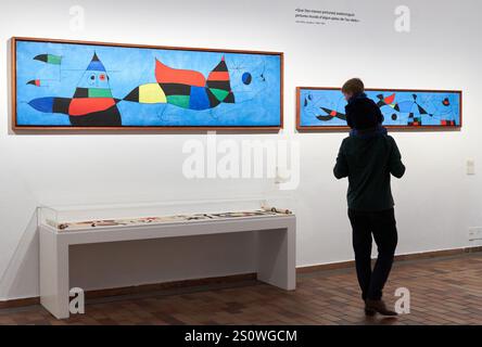 Peinture (pour David Fernández Miró), 1965, Makemono, 1956, Joan Miró, Barcelone, Catalogne, Espagne Banque D'Images