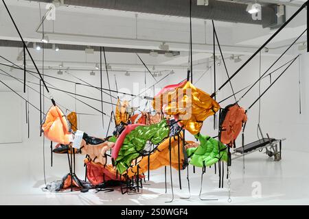 Accident, Helena Vinent, Fundación Joan Miró, Barcelone, Catalogne, Espagne Banque D'Images