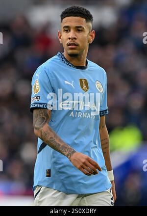 Leicester, Royaume-Uni. 29 décembre 2024. Sávio de Manchester City lors du match de premier League au King Power Stadium de Leicester. Le crédit photo devrait se lire : Cody Froggatt/Sportimage crédit : Sportimage Ltd/Alamy Live News Banque D'Images