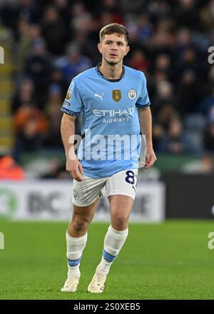 Leicester, Royaume-Uni. 29 décembre 2024. James McAtee de Manchester City lors du match de premier League au King Power Stadium de Leicester. Le crédit photo devrait se lire : Cody Froggatt/Sportimage crédit : Sportimage Ltd/Alamy Live News Banque D'Images