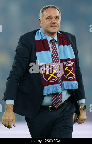 Londres, Royaume-Uni. 29 décembre 2024. Ludo avant le match de West Ham United FC contre Liverpool FC English premier League au London Stadium, Londres, Angleterre, Royaume-Uni le 29 décembre 2024 Credit : Every second Media/Alamy Live News Banque D'Images