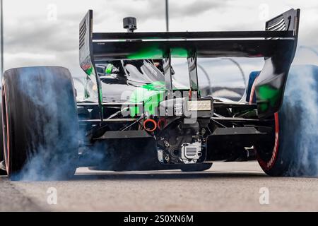 CONOR DALY (78) (USA) de Noblesville, Indiana se prépare à se qualifier pour le Grand Prix Big machine Music City présenté par Gainbridge au Superspeedway de Nashville à Lebanon, TN. Banque D'Images