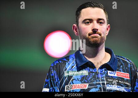 Alexandra Palace, Londres, Royaume-Uni. 29 décembre 2024. PDC Paddy Power World Darts Championships Day 12 ; Luke Humphries crédit : action plus Sports/Alamy Live News 2024/25 Banque D'Images