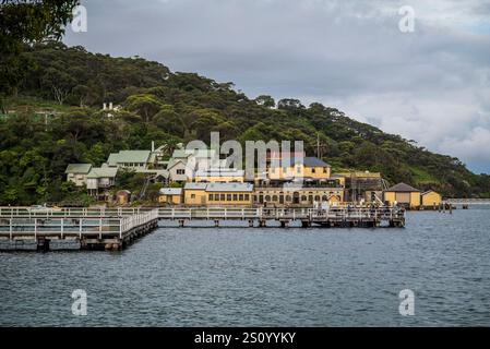 Chowder Bay Walk, Sydney, Nouvelle-Galles du Sud, Australie Banque D'Images