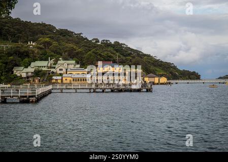 Chowder Bay Walk, Sydney, Nouvelle-Galles du Sud, Australie Banque D'Images