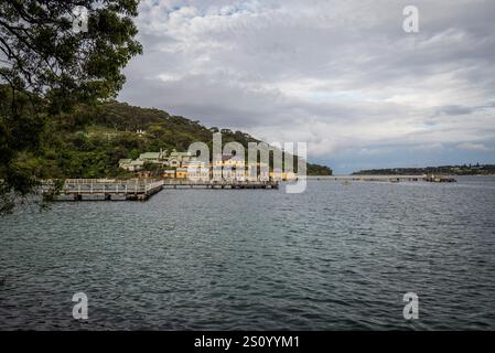 Chowder Bay Walk, Sydney, Nouvelle-Galles du Sud, Australie Banque D'Images