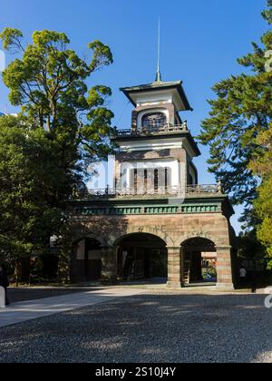 Sanctuaire Oyama à Kanazawa/Japon Banque D'Images