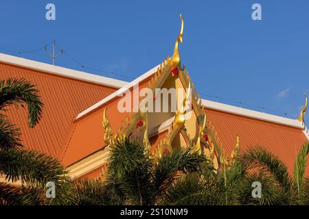 Wat Phra Singh temple à Chiang Mai, Thaïlande Banque D'Images