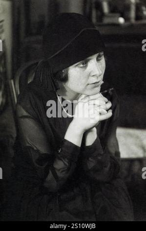 Elsa-triolet-1925. Banque D'Images