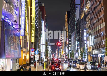 Tokio, Japon. - 01.November 2024 : Restaurant japonais la nuit dans les rues étroites du célèbre quartier Omoide Yokocho à Tokyo Banque D'Images