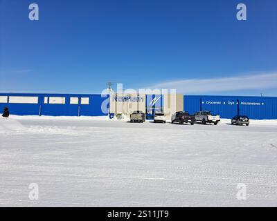 Épicerie Northern sur Kelsey Boulevard à Churchill, Manitoba, Canada Banque D'Images