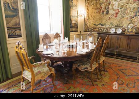 Design d'intérieur, Château à Invergordon, Écosse, Grande-Bretagne Banque D'Images